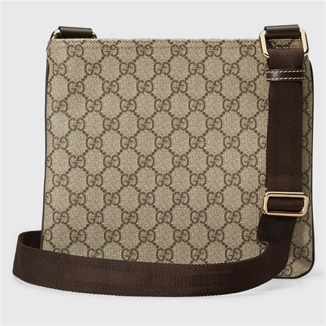 gucci men's messenger|gucci unisex messenger bag.